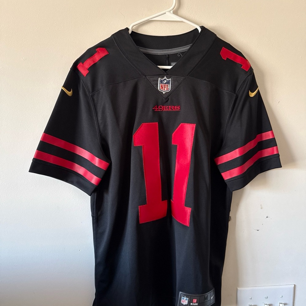 NFL Black and Red Men's Jersey